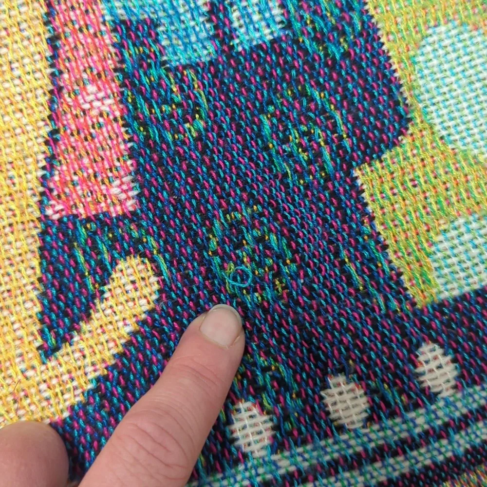 Cheerleader Tapestry Throw Blanket With Fringe 46